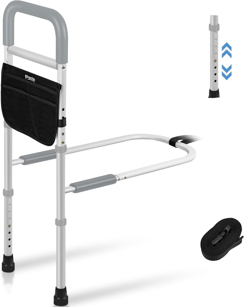 Panta Bed Rails for Elderly Adults Safety,Grey - Image 1